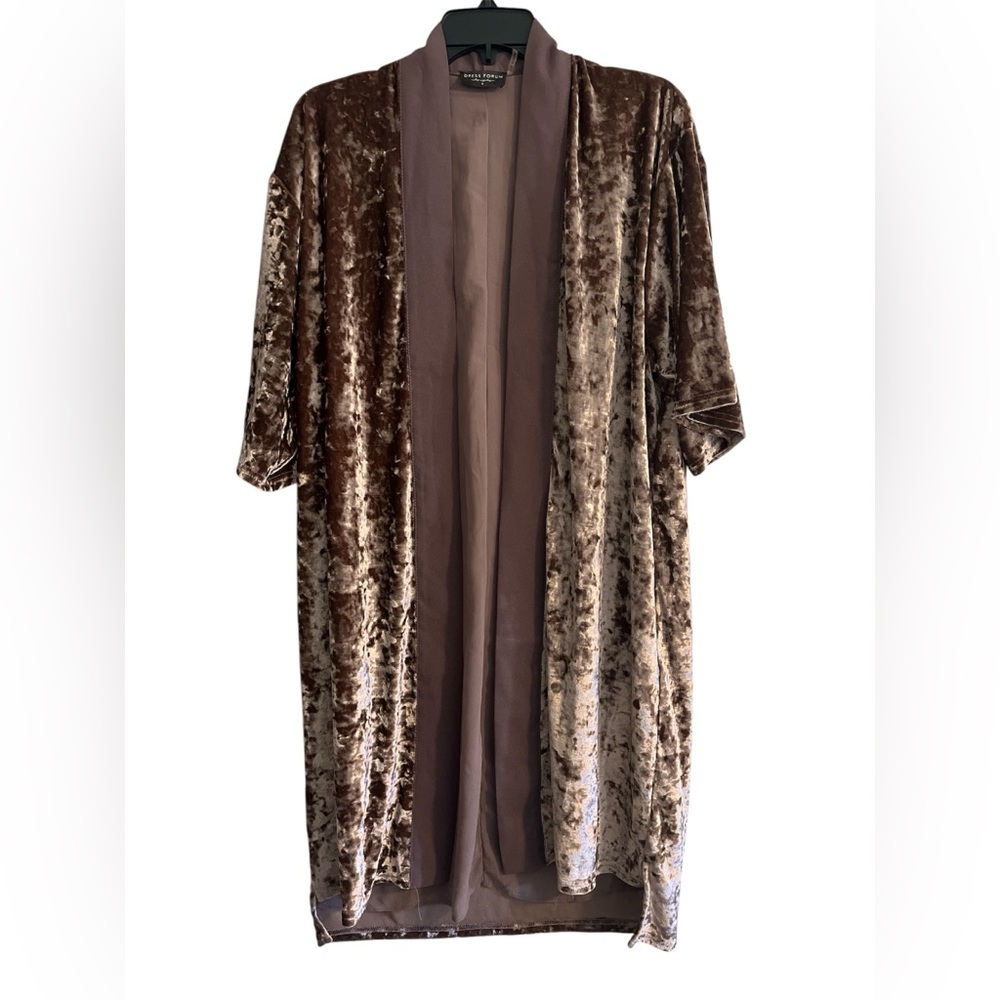 Dress Forum Velvet Cardigan